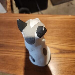 Charming Cow Figurine - Black and White